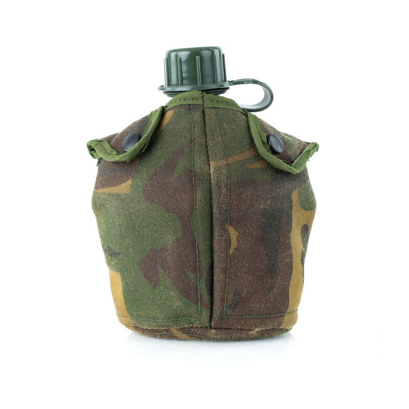 Dutch OD Canteen w/ Cup & Woodland Bag, , large image number 2